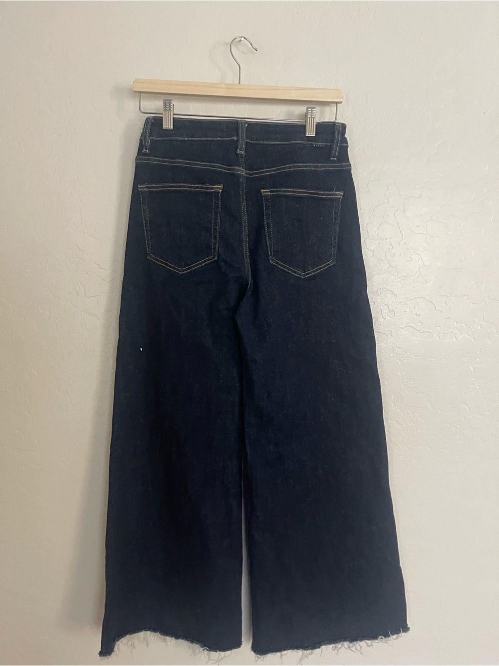 Risen Jean Wide Leg Sparkly Stretchy Size 5/27 - Picture 4 of 5